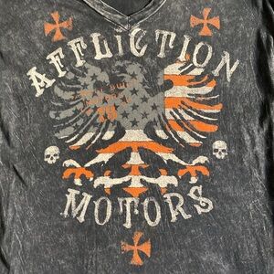 Affliction motors shirt